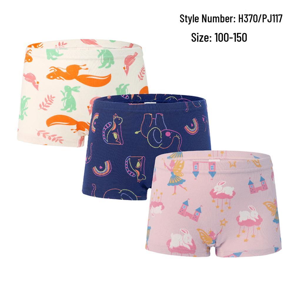Jentenes Boxershorts i 100 % Bomull - Undertøy for Småbarn og Babyer