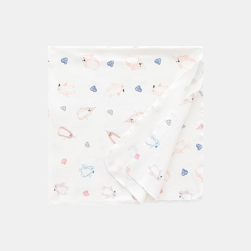 Newborn Cotton Swaddle Blanket - Lightweight for Spring/Summer