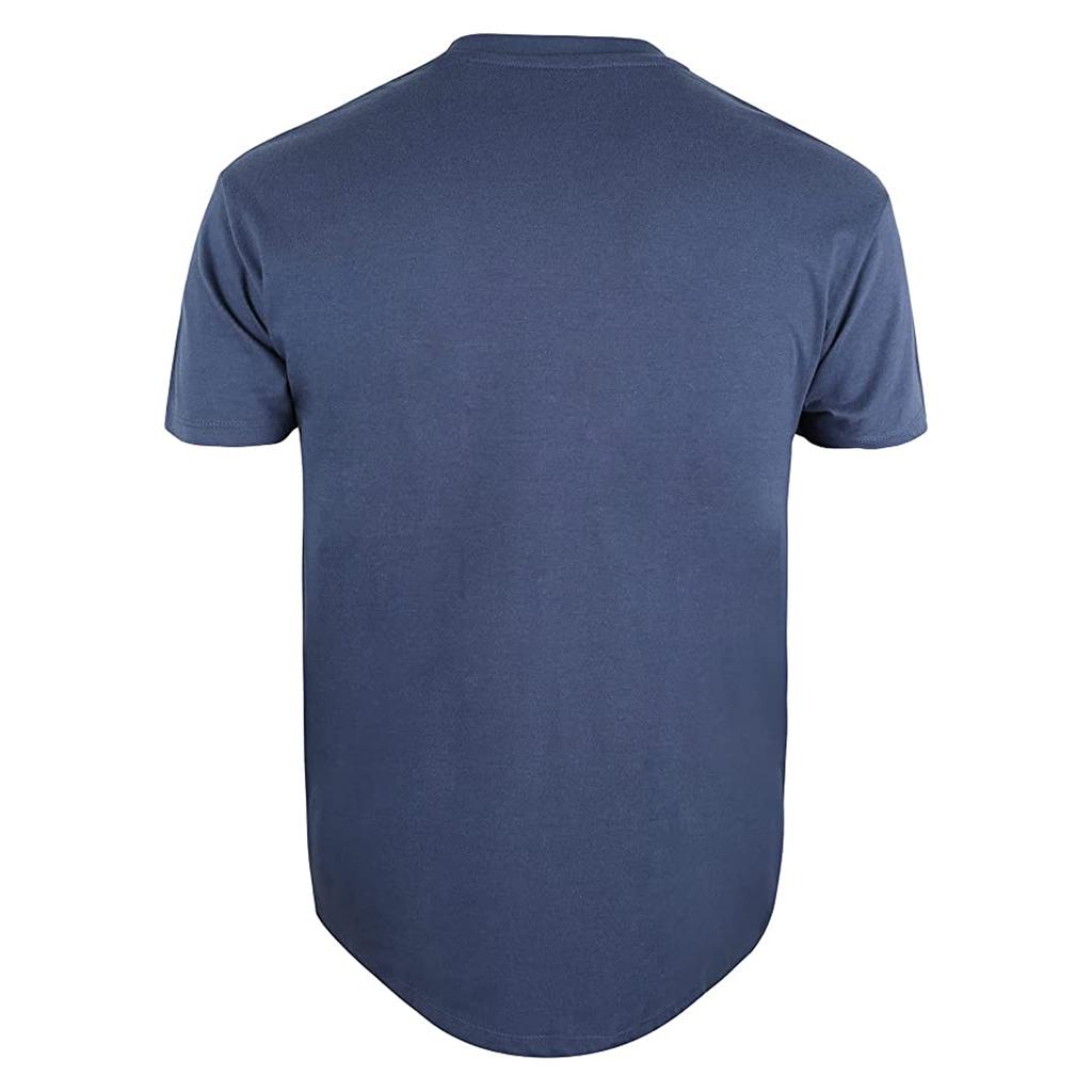 Avengers Mens Stencil Denim Look Logo T-Shirt