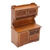 Dollhouse Sideboard 1 12 Scale 10x5x13.7cm Wooden Miniature Dollhouse Bookcase Cupboard