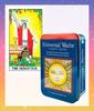 Universal Waite Tarot Cards in a Tin, with a 67-page Japanese Instruction Manual. Universal Waite Tarot, Tarot Reading, Waite Edition [Authentic]