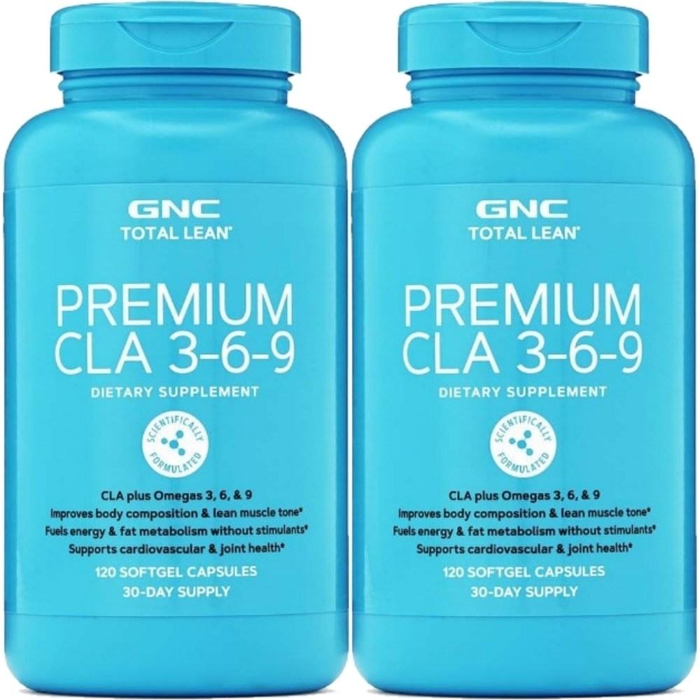 GNC Total Lean Premium CLA 369 Conjugated Linoleic Acid 1 Pcs 120 Tablets Ingredients: May Be Subject To Change At the | 1 Pcs 120 Tablets