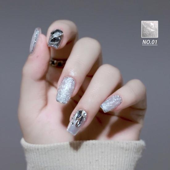 Decorative Nail Art Gel Bright No Stimulation Long Lasting