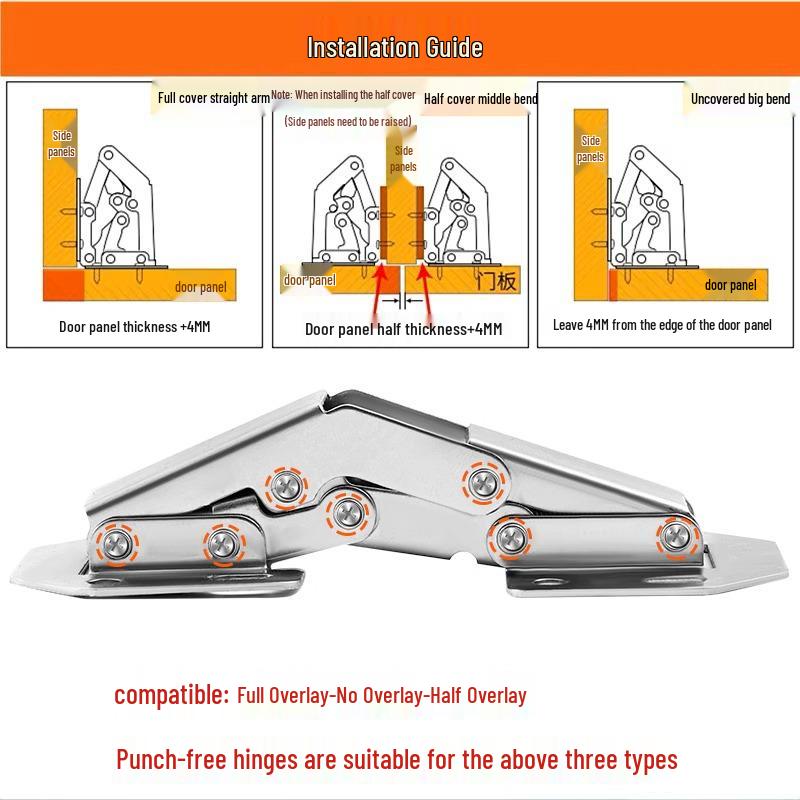 Silent Magnetic Push-Open Cabinet Door Latch