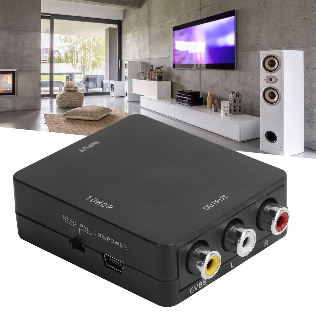 High Definition Multimedia Interface to AV Converter No Driver Video   Adapter 1080P