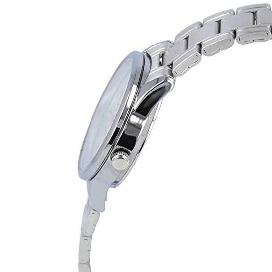 CASIO Cheap Chupakashi Wristwatch Ladies Quartz Analog Stainless Metal Silver LTP-V005D-7B2