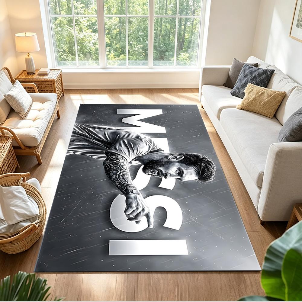 Messi Large Mouse Pad Desk Mouse Pad Study Desk Mat Non-Slip Rubber Bottom Office Desk Accessory