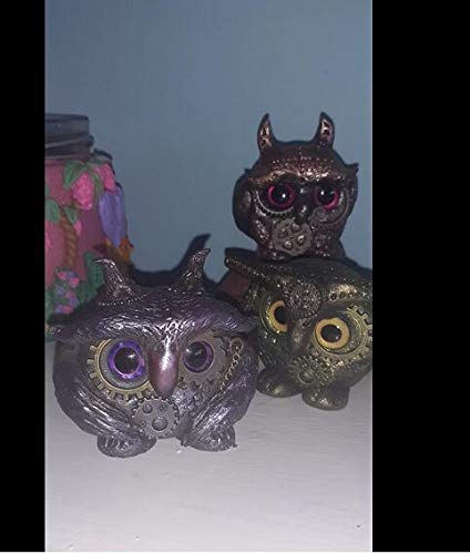 Julie Wang 100pcs Mixed Style Dragon Eye Flatback Glass Cabochon Domes for Adults Crafts Making Necklace Pendant Jewelry DIY (Mixed Size 2)