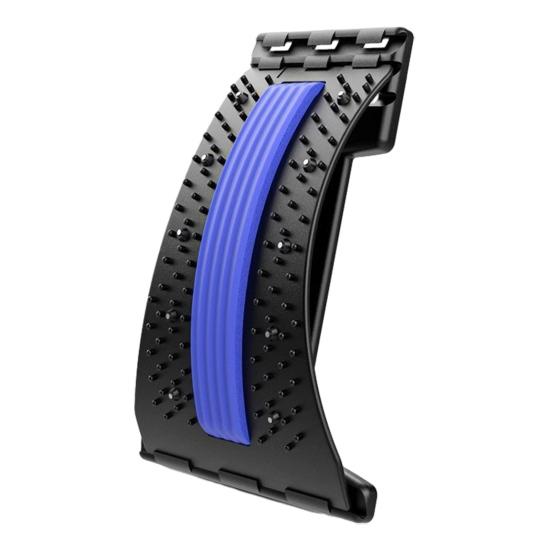 Yousheng Lumbar Stretcher Back Stretcher, Adjustable Lower Back Pain Relief Massager with Magnetic Therapy & Massage Points, Ergonomic 26 Curve Spine