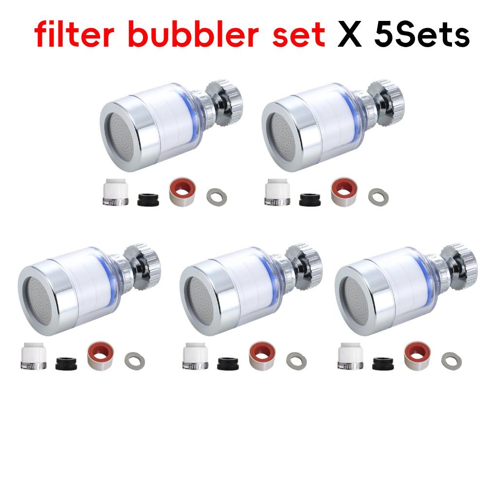 Faucet Water Filter for Kitchen for Bathroom Element Remove Chlorine Element Remove Chlorine Heavy Metal Faucet Adapter