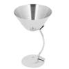 150ml Edelstahl Martini Cocktailglas Kupferbeschichtetes Metall Weinglas Barzubehör Edelstahlfarbe