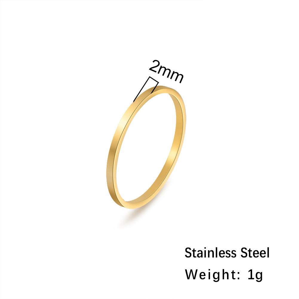 

Персонализированные кольца на заказ с именем для женщин и мужчин, гравировка имени, тонкое кольцо 2 мм, штабелируемое, нержавеющая сталь, ювелирные изделия в стиле панк-тренд 2026, подарки 6&Steel color