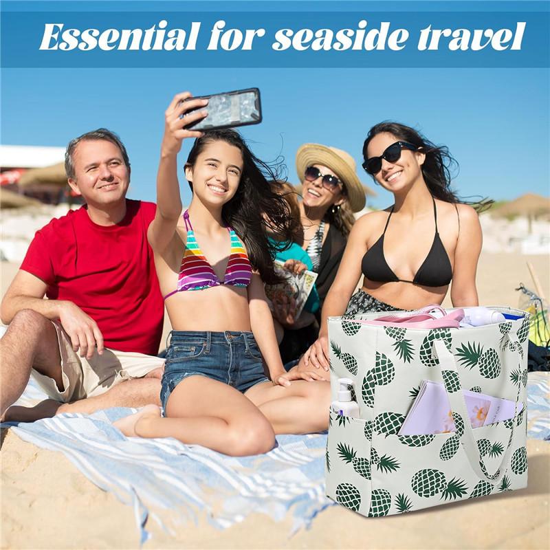 Grande Borsa Da Spiaggia Donna Borsa a Tracolla Impermeabile