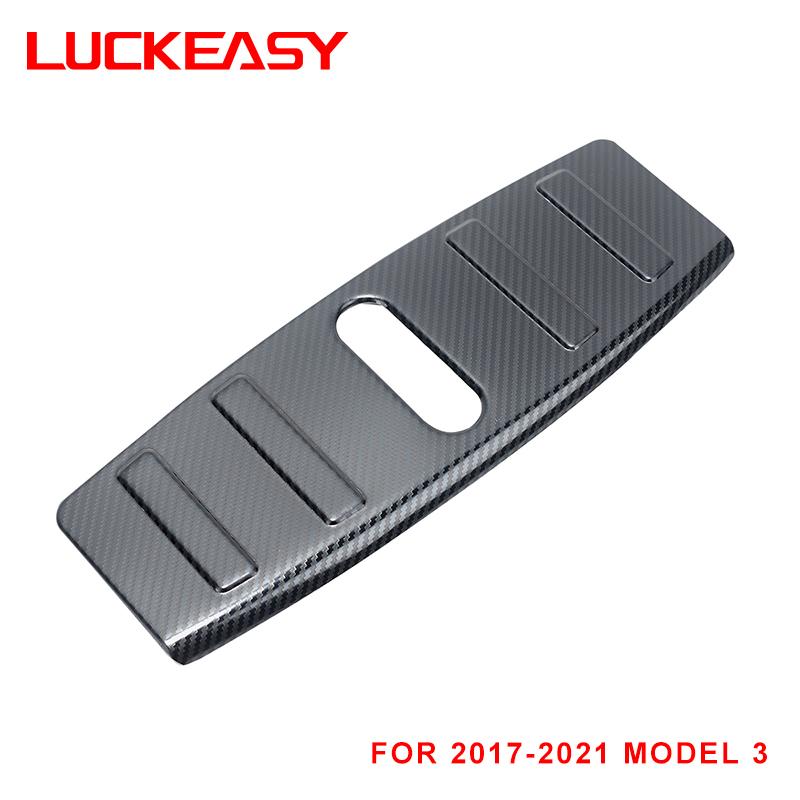 LUCKEASY Modyfikacja Dla Tesla Model 3 Y Samochodowy Nakładka Ochronna Progu Drzwi Dekoracja Progowa Stal Nierdzewna Ochrona Bagażnika