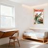 Vintage 1952 Sports-Afield Fishing Muskie Pike Tin Sign, Retro Boat Fishing Scene Metal Wall Decor for Bar Pub Home, Exclusive M