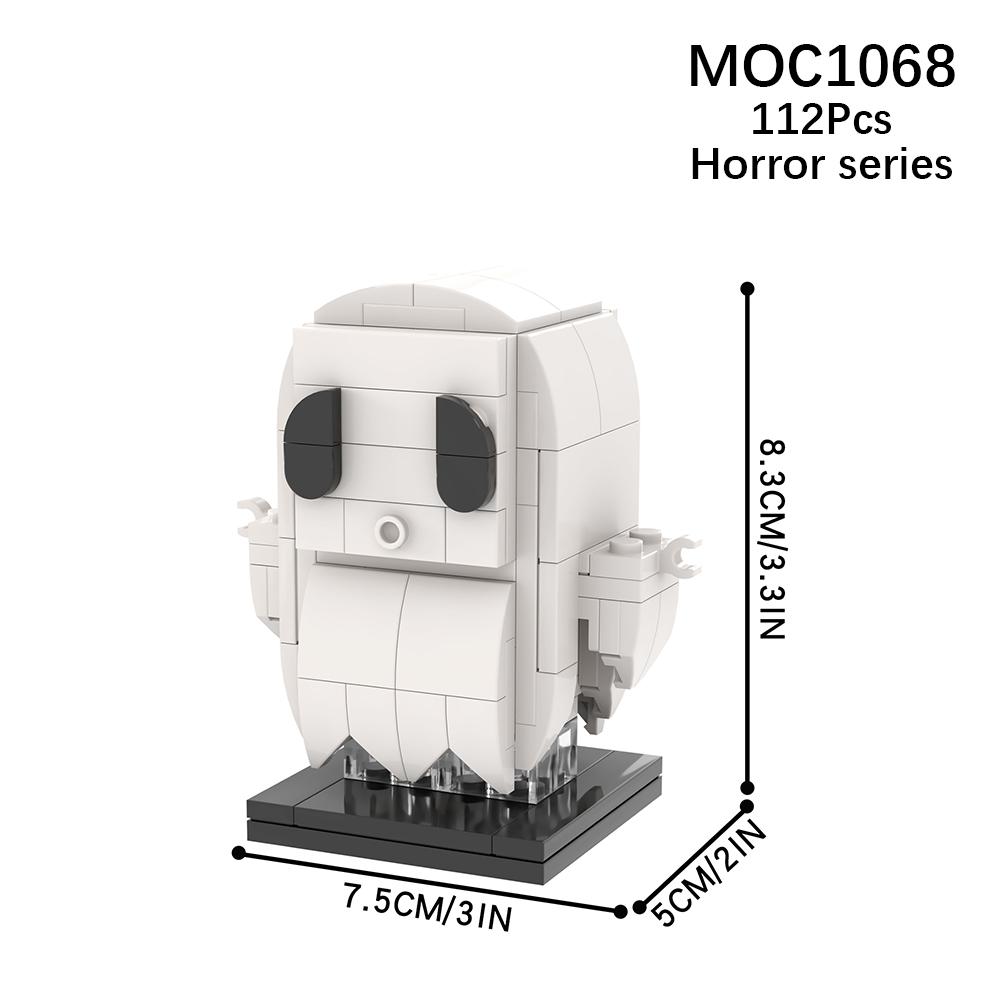 MOOXI Bricks Set Adult Toys For Children Building Blocks Model Kit For Adults MOC Block Assembling Horror Movies BrickHeadz Gift