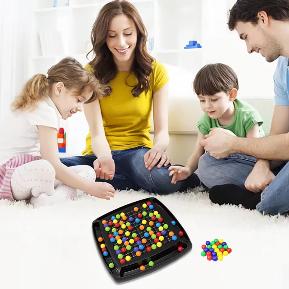 Fun Rainbow Solitaire: A family-friendly, interactive tabletop game for two players.