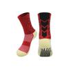 Men's Non-Slip Mid-Calf Football Socks with Thickened Towel Bottom and Silicone Grip