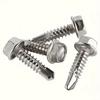 200pcs Flat Head Self-tapping Screws Cross Head Hardware Fastener Sheet Metal Screws  Wood