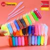 Children's DIY Super Light Clay Kit with Safe Space Rubber and Colored Clay Tools