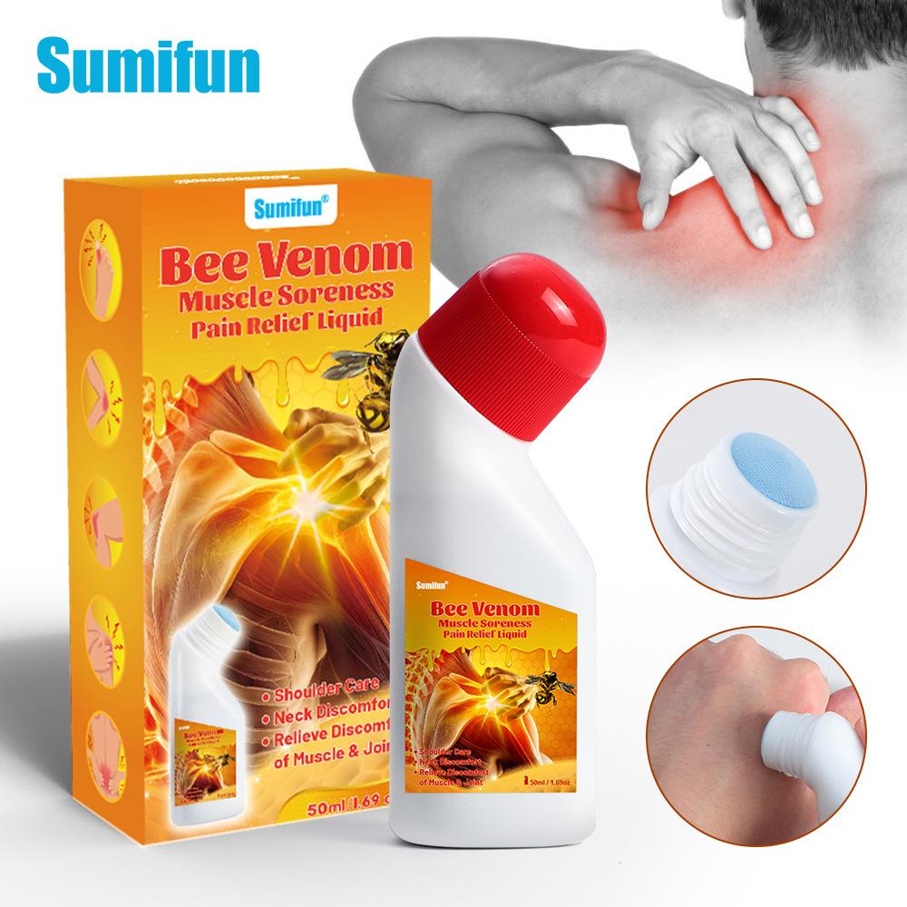 Sumifum 1 Pc Bee Joint Exhausted Relieved Ointment Spine Knee Shoulder Sport Injury Care Solution Bunion Herbal Spray.