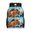 fFast And Furious Furious Final Illustration Backpack Ladies Sporty Daily Mochila Large Capacity Laptop Bag Back To School
