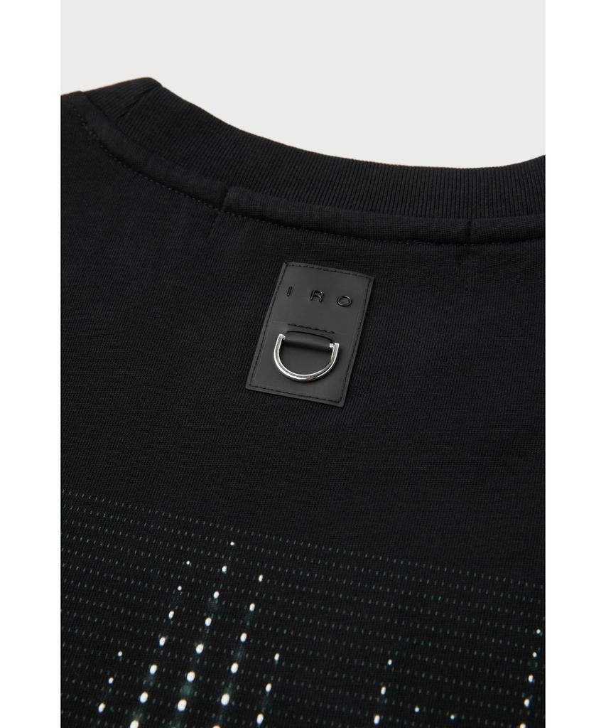 IRO Ondra Equalizer Art One Short Sleeve T-Shirt Iqtam26704Bkx