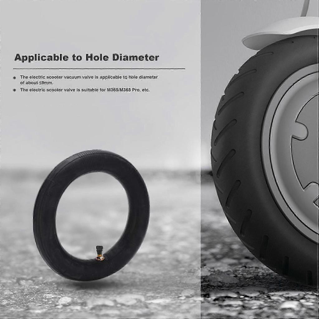 10Pcs Electric Scooter Tubeless Tire Vacuum Valve for M365