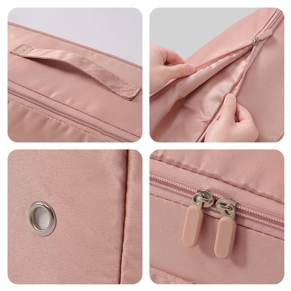 Quilt Storage Bag With Handbag Large Capacity Compression Packing Cubes Suitcase Clothes Organizers Bin For Blanket Wardrobe