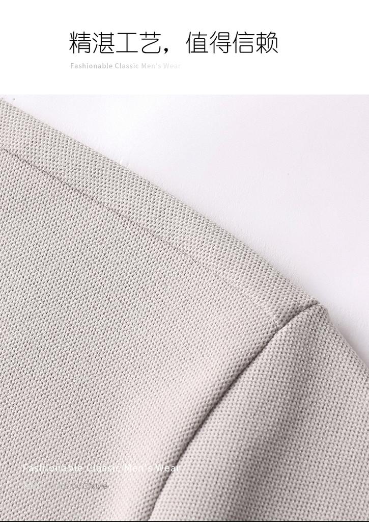 Men's Breathable Machine Washable Summer Polo Shirt with Dry Collar