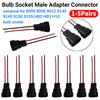For HB3 9006 HB4 H10 Harness Male Socket Adapter Car Headlight Wiring Harness Connector Fog Light Bulb Base Socket Cable Plug