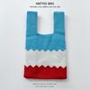 Colorful Knitted Handbags: Women's Fashion Shoulder Bags & Vest Waistcoat Styles