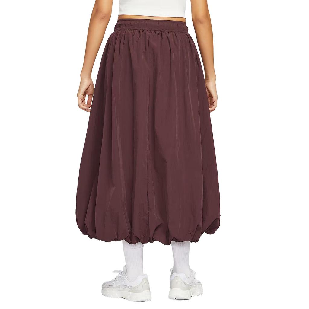 Nike Women's Sportswear Windrunner Skirt Burgundy Crush IM7451-652