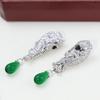 Leopard Diamond Studded Earrings Round  Hot Selling, Highest Version On the Market Original Asian Gold Material Non-allergenic Material for Daily Wear