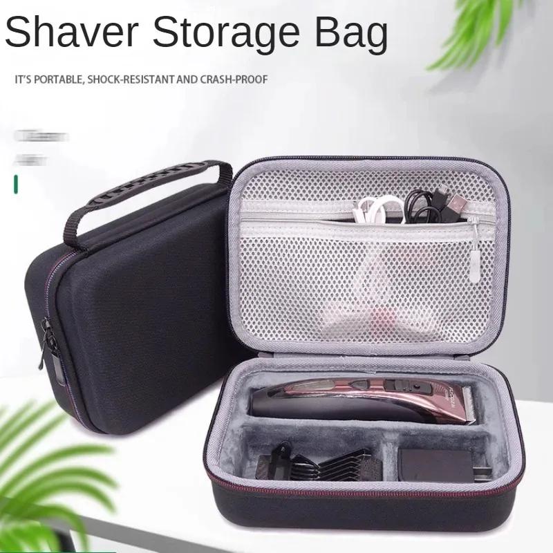 EVA Shaver Razor Holder Storage Bag for Men Electric Shaver Carrying Case Shockproof Hard Travel Storage Bag