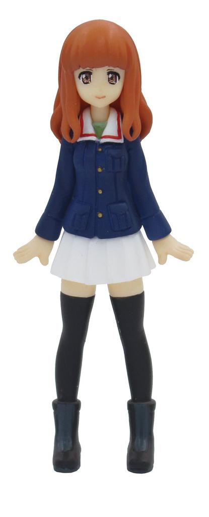 PLATZ Girls Panzer Movie Ankou Team Figure Image PVC & Set, 5-piece Set, 1/35 Scale, Pre-painted Figure, GPFC-1