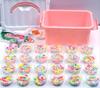 DIY Beading Kit for Girls, 2000 Pieces, 24 Beads, with Storage Box, Birthday Gift, Christmas, Handmade, Educational Toy