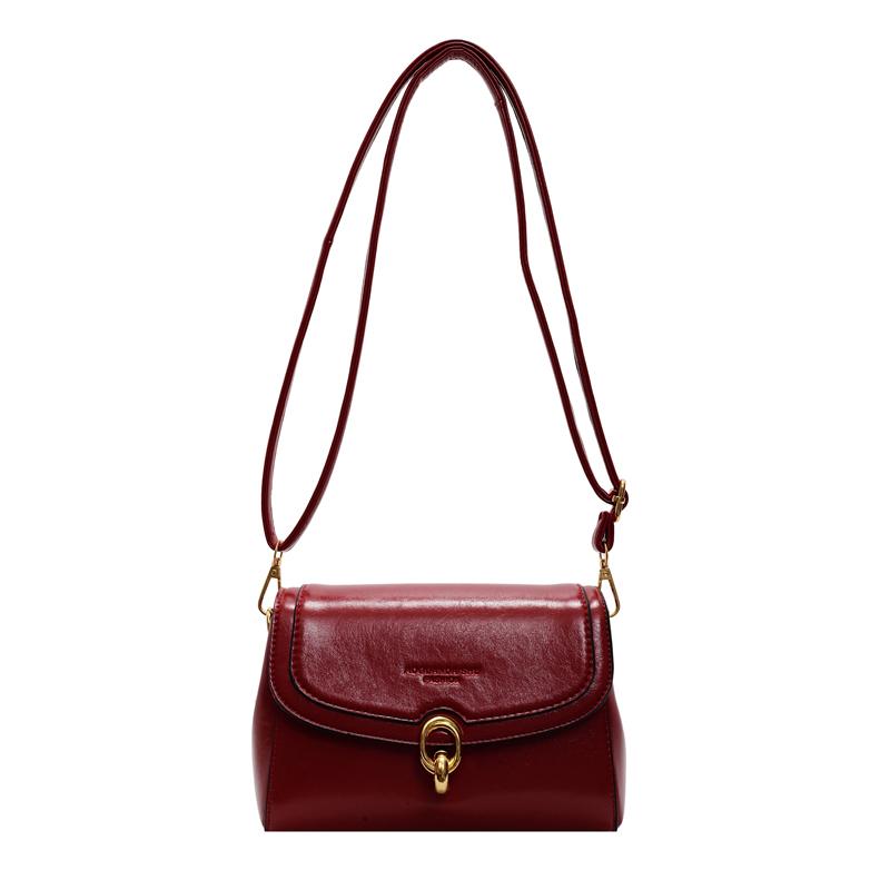 Fashion Niche Crossbody Bag Women's New Versatile Retro Small Square Bag Fashionable Commuting Single Shoulder Women's Bag