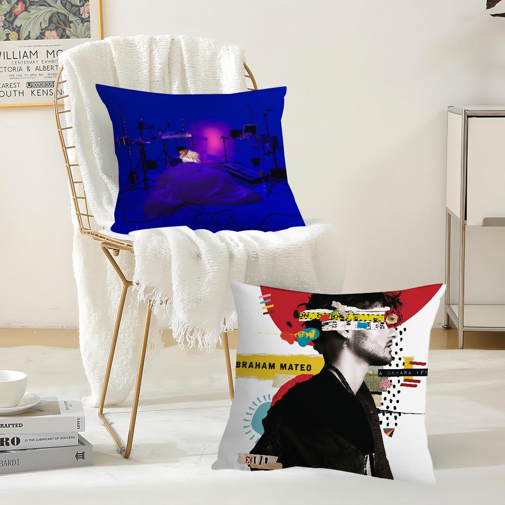 Singer Abraham Mateo Pillow Case Applicable Space For Guest Rooms Interiors Cars Office House Decoration