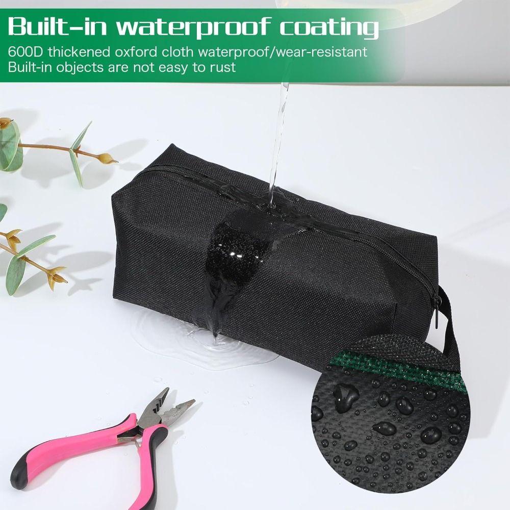 Zipper Pouch Storage Organizer Small Zippered Tote Bags Hot Canvas Tool Bag  for Tool Storage