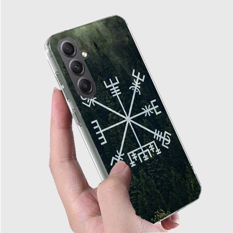 

Nordic Norse Phone Case for Samsung A16 A26 A36 A56 A17 A37 A57 A07 A06 A02S A03 A04S A05S Galaxy Note 20 10 A50S A71 A51 A31 A3 Samsung A02S