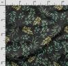 Soimoi Leaves Print,  Cotton Cambric, Quilting Fabric Sold by The Yard 42 Inch Wide, Medium Weight Cotton Fabric,