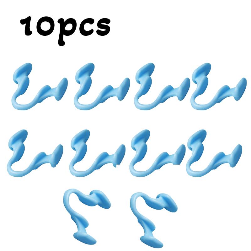 2-10pz Silicone Correttore Anti-Russamento Ausilio per il Sonno Dilatatori Nasali Migliorare la Qualità del Sonno Sollievo Clip Nasale Dispositivo Stop Russamento