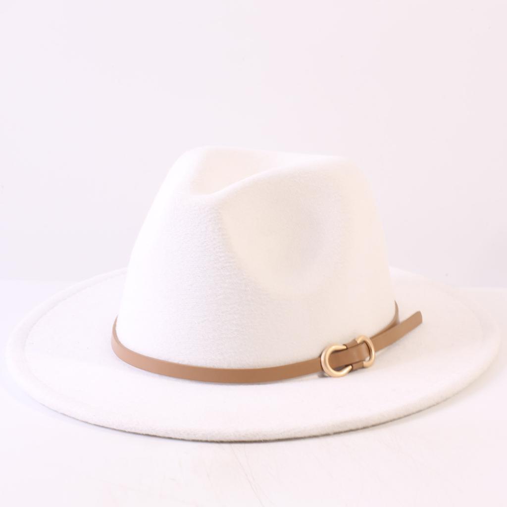 Popular European and American Classic Simple Flat-brimmed Top Hat Men's and Women's Fashionable and Elegant Versatile Jazz Hat Top Hat