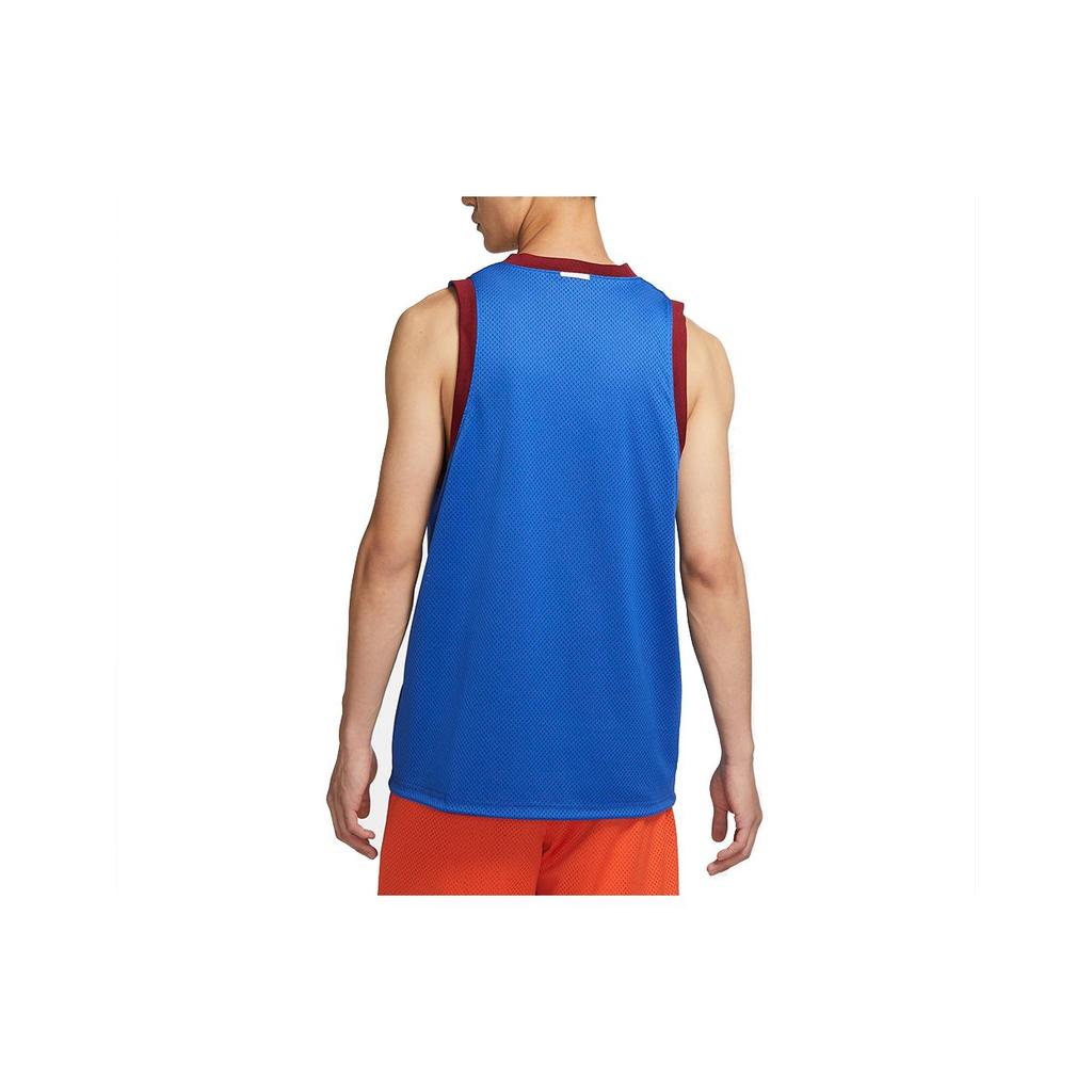 Air Jordan Sport Dna Logo Reversible Mesh Basketball Tank Top Men Tops Burgundy DA7235-677