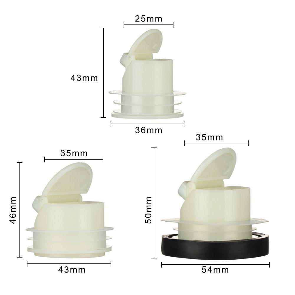 Kitchen Bathroom Accessories Seal Stopper Insect Prevention One Way Valve Anti Odor Floor Drain Sewer Strainer Plug Drain Cover