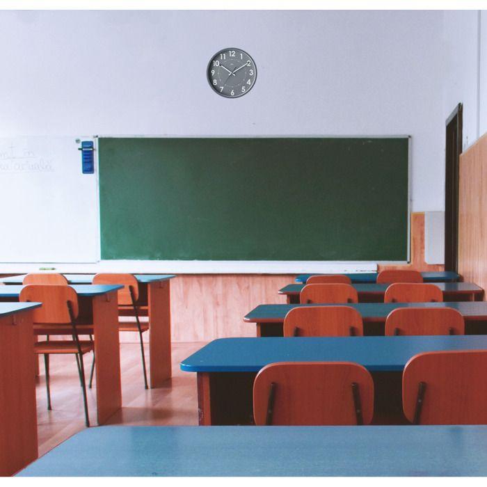 Horloge - ORIUM - Horloge a quartz alu - Gris - Ø30cm - Intérieur