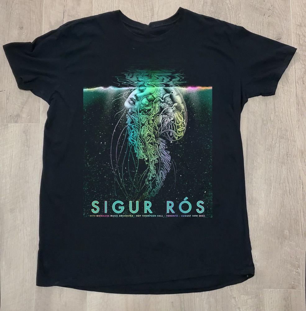 Sigur Ros Band Toronto August Poster Show Short Sleeve Unisex T-Shirt MC413 Unisex T-Shirt L