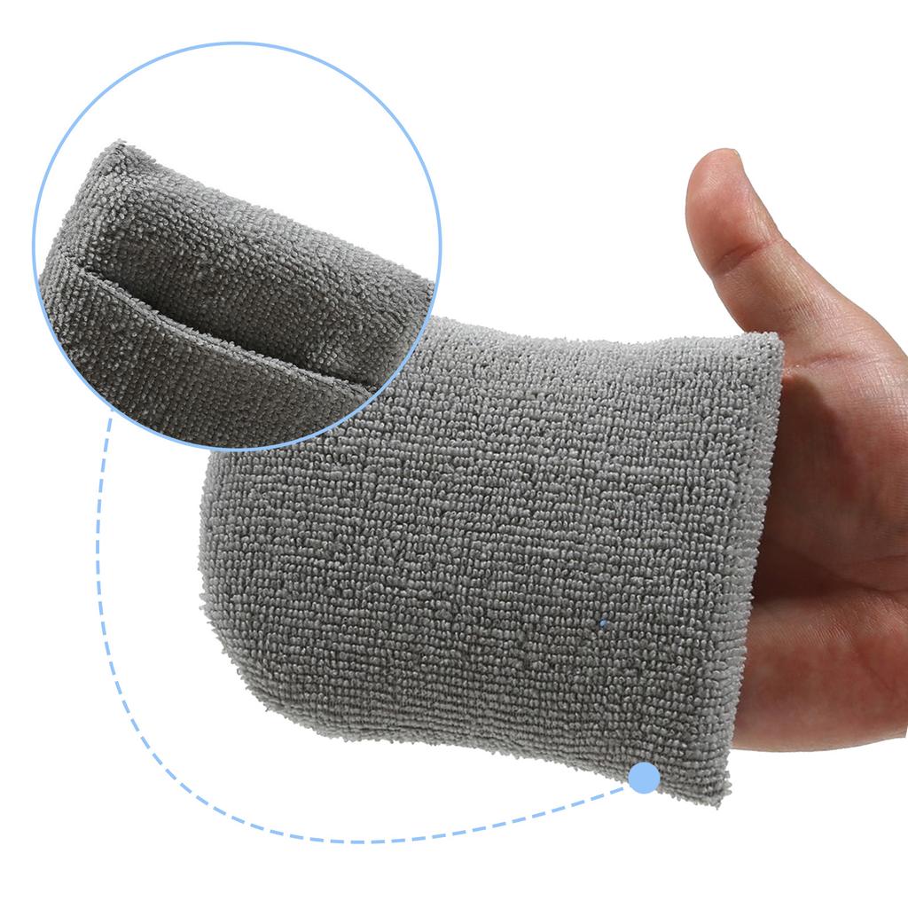 Soft U Shaped Car Wash Sponge Applicator for Home Garage Profession Gentle Cleaning Effective Waxing Detailing Care Tool