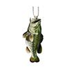 Creative Fish Car Hanging Pendant 2D Ornament Festive Ocean Theme Acrylic Rearview Mirror Decoration